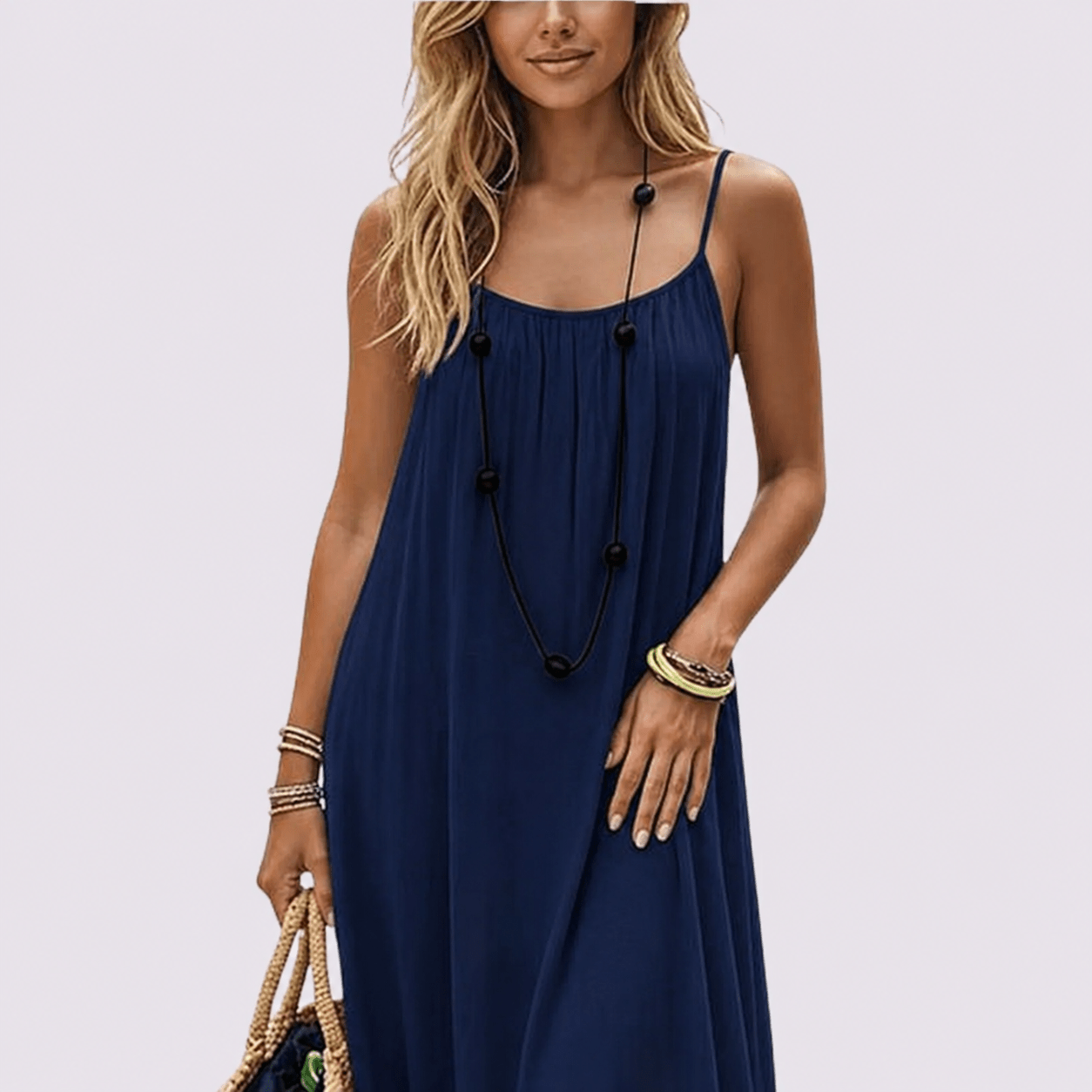Nuance – Kleid mit offenem Rücken