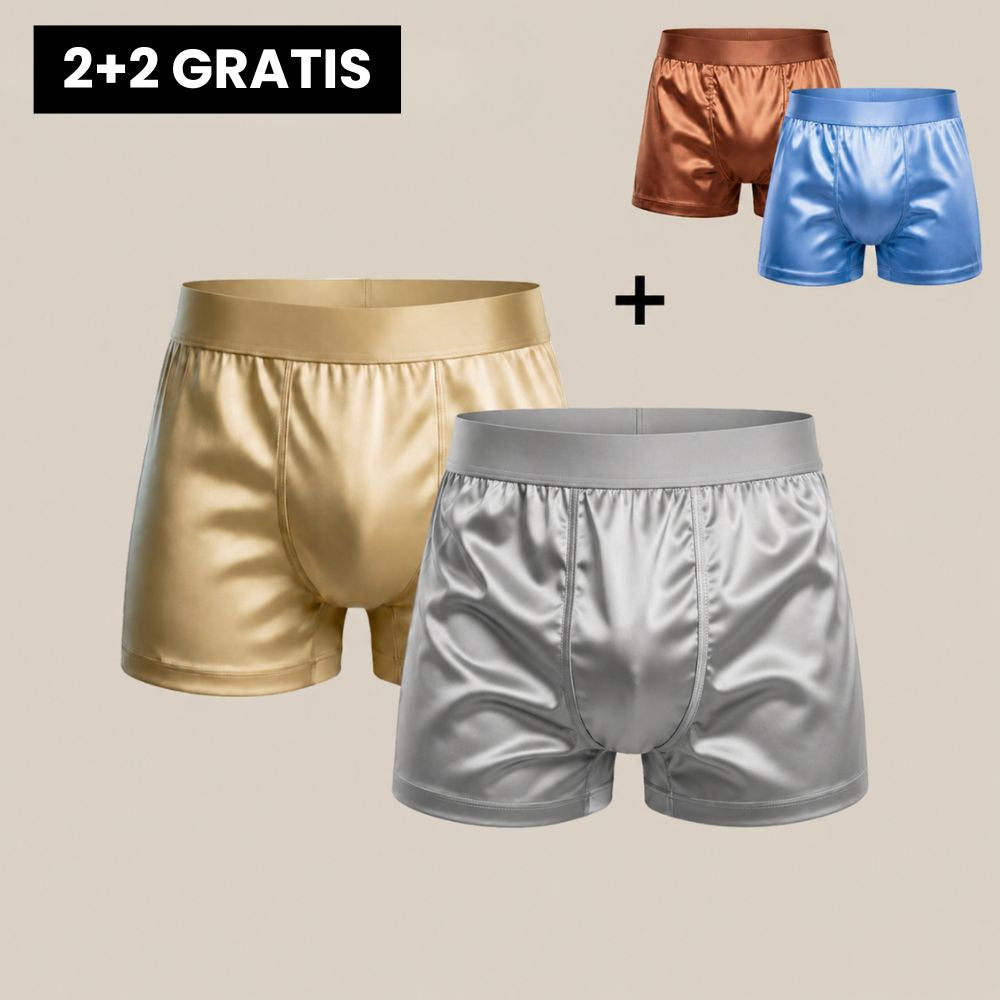 SilkFit™ – Premium Boxershorts aus Seide
