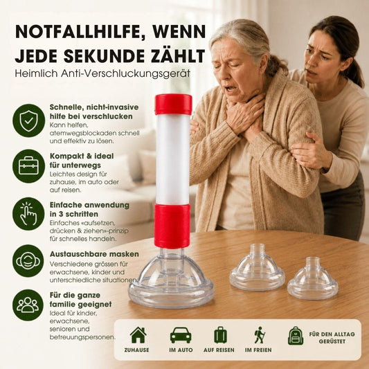 SaveLix™ – Schnelle, nicht-invasive Hilfe bei Erstickungsnotfällen