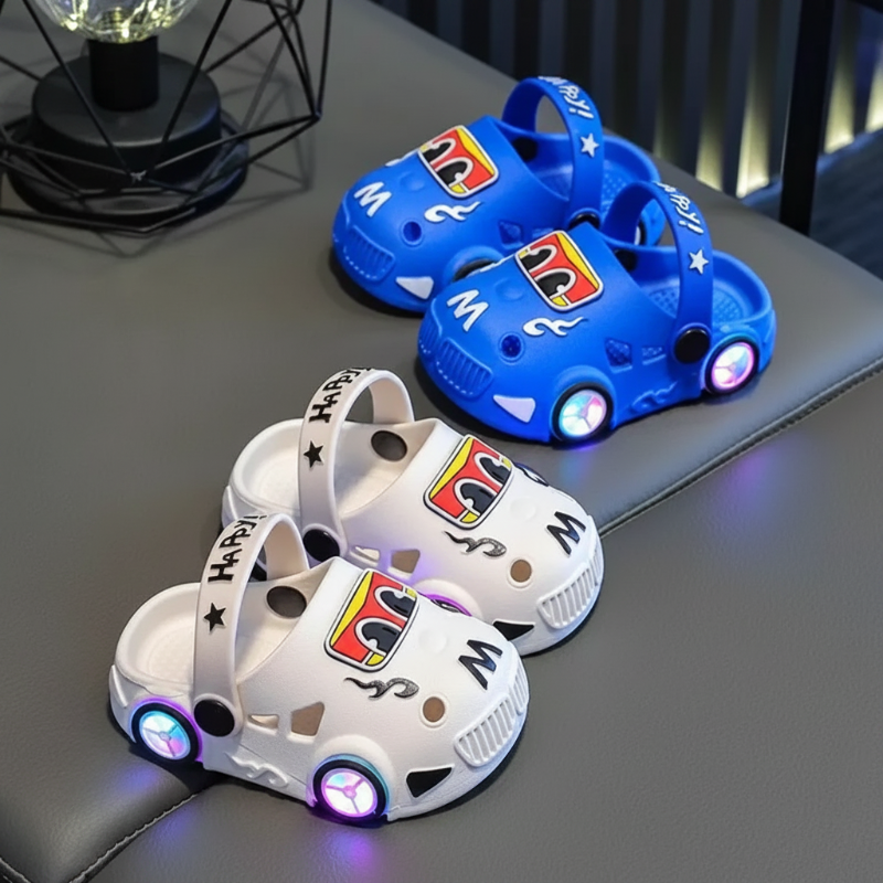 GlowRun™ – Stilvolle & lustige LED-Auto-Hausschuhe
