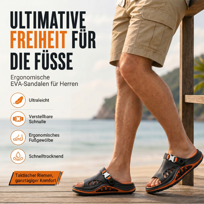 Strivo™ – Herren-Sandalen mit dicker Sohle & atmungsaktivem Material