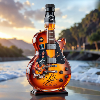 GuitarDecanter™ – Hochwertiger, gitarreninspirierter Dekanter für Sammler