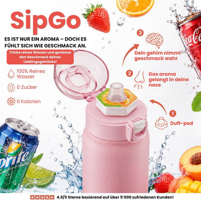 SipGo™ – Flasche + 7 Duft-Pods GRATIS