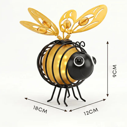 GardenBee™ – Solarbetriebene Hängelaterne in Bienenform