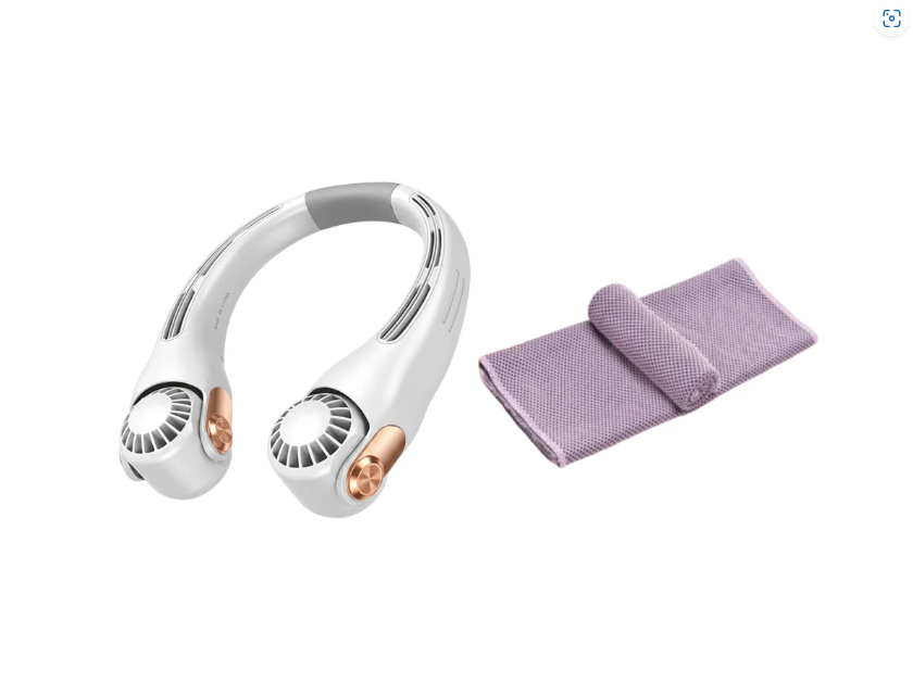 NeckBreeze™ – Leichter & flüsterleiser Nackenventilator