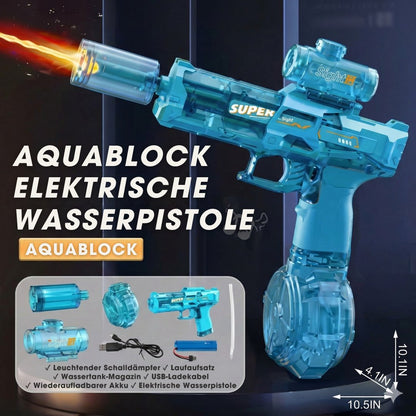 AquaBlock™ – Elektrische Wasserpistole