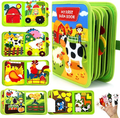 FarmFun™ – Montessori-Bauernhof-Geschichtenbuch für Kinder