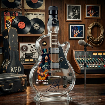 GuitarDecanter™ – Hochwertiger, gitarreninspirierter Dekanter für Sammler