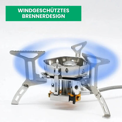 CampStove™ – Windfester Camping-Gaskocher