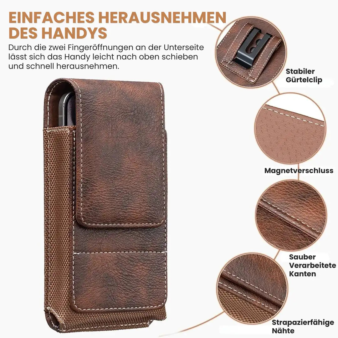 ClipPocket™ – Handyholster für den Gürtel mit Kartenfach