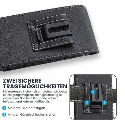 ClipPocket™ – Handyholster für den Gürtel mit Kartenfach