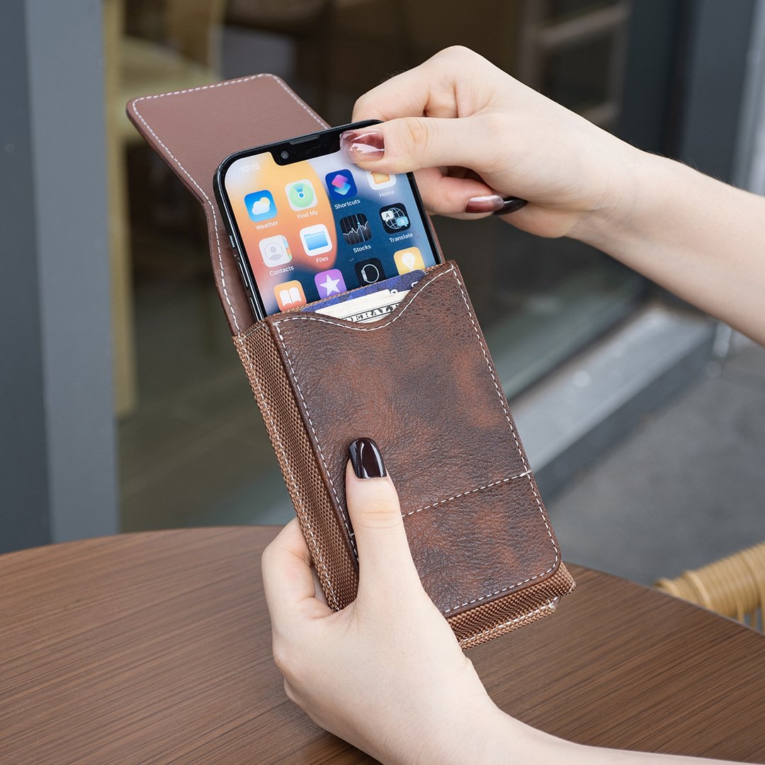 ClipPocket™ – Handyholster für den Gürtel mit Kartenfach