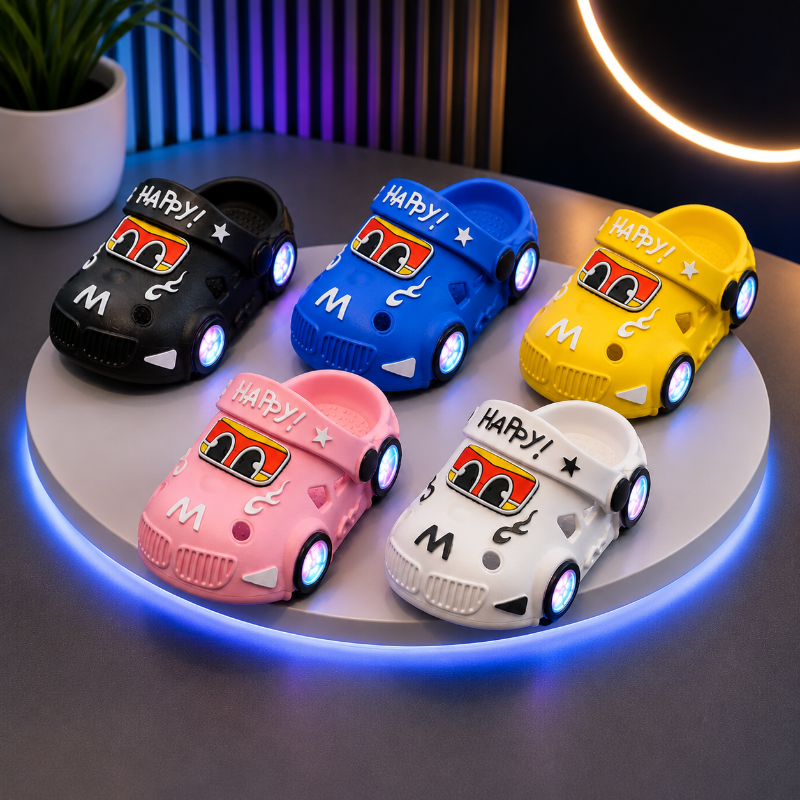 GlowRun™ – Stilvolle & lustige LED-Auto-Hausschuhe