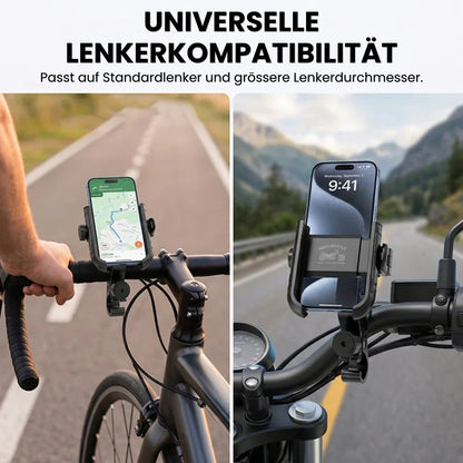 GripLock™ – Sichere 360°-Smartphone-Halterung für Fahrräder