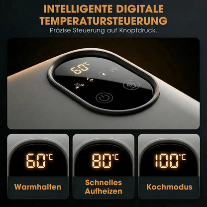 HeatBox™ – Tragbare elektrische Lunchbox mit Selbstheizfunktion