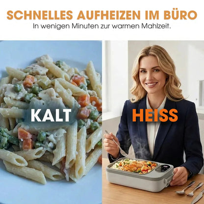 HeatBox™ – Tragbare elektrische Lunchbox mit Selbstheizfunktion