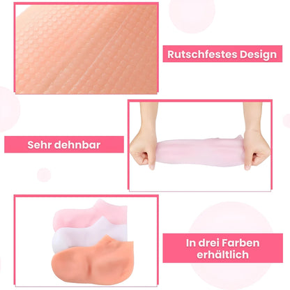 HydraFeet™ – Feuchtigkeitsspendende Silikonsocken