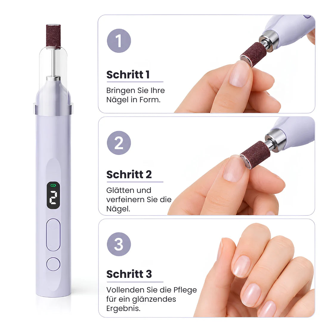 NailPro™ – Tragbarer multifunktionaler elektrischer Nagelfräser