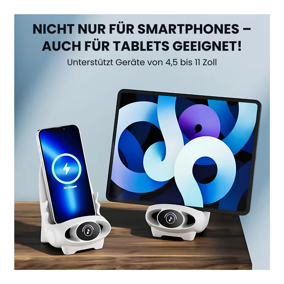 PowerSeat™ – Kabelloses Ladegerät im Mini-Stuhl-Design