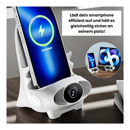 PowerSeat™ – Kabelloses Ladegerät im Mini-Stuhl-Design