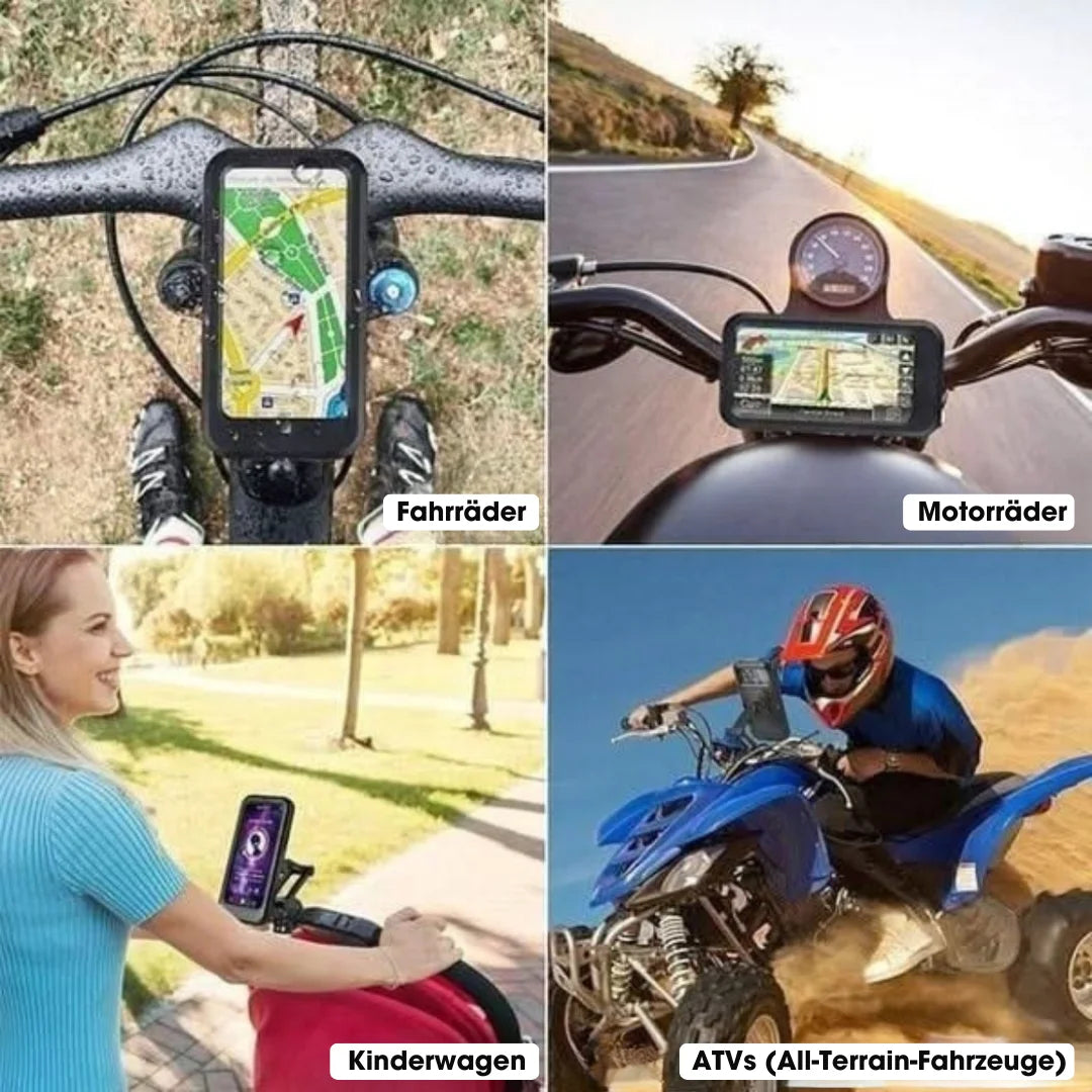 ProMount™ – Wasserdichte Handyhalterung für Fahrrad und Motorrad