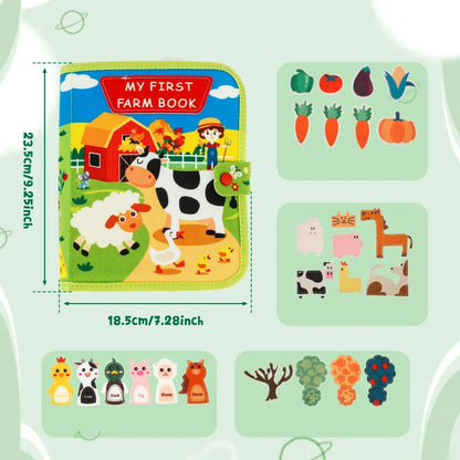 FarmFun™ – Montessori-Bauernhof-Geschichtenbuch für Kinder