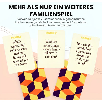 Tales™ – Familien-Erinnerungskartenspiel mit 150 Gesprächskarten für jedes Alter