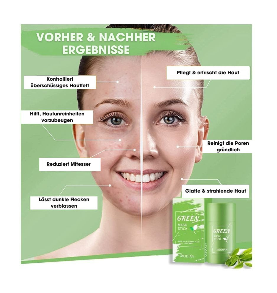 TeaMask® – Tiefenreinigende Grüntee-Maske