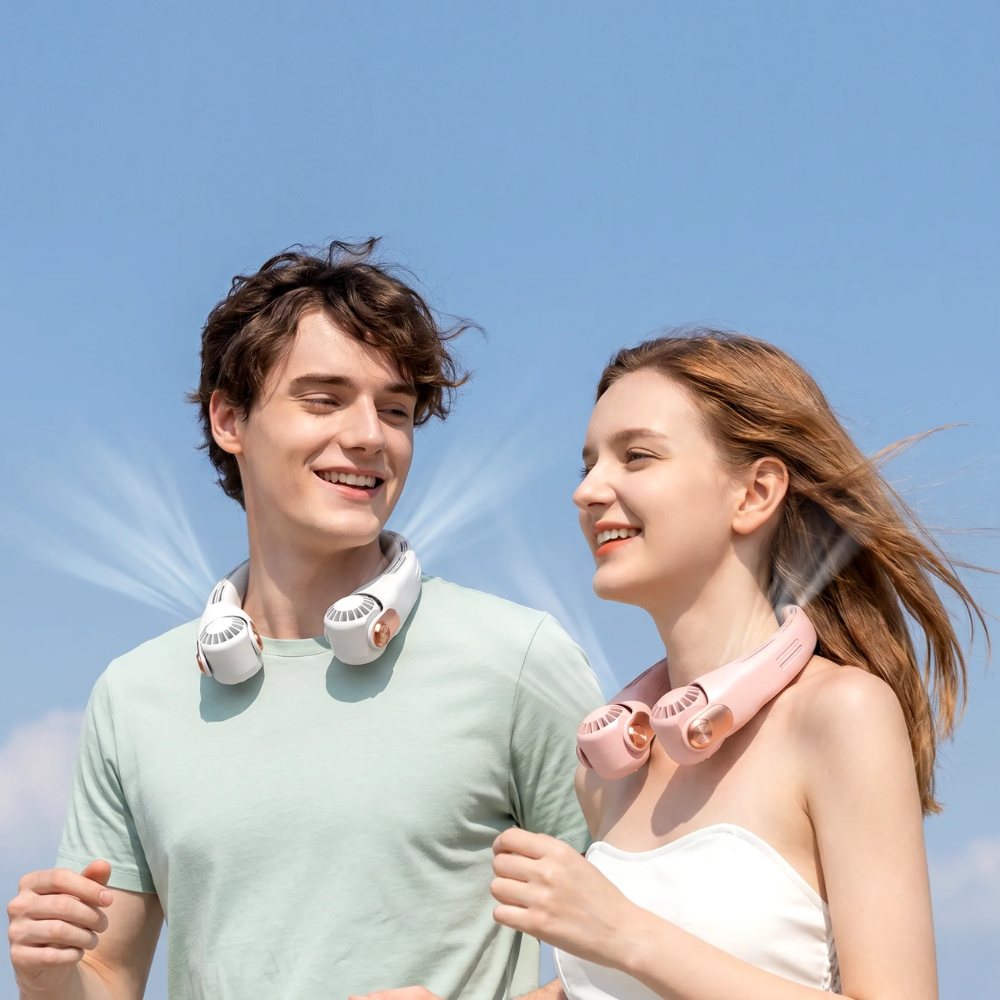 NeckBreeze™ – Leichter & flüsterleiser Nackenventilator