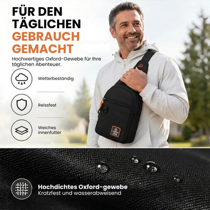 UrbanPack™ – Wasserdichte Umhängetasche mit mehreren Fächern