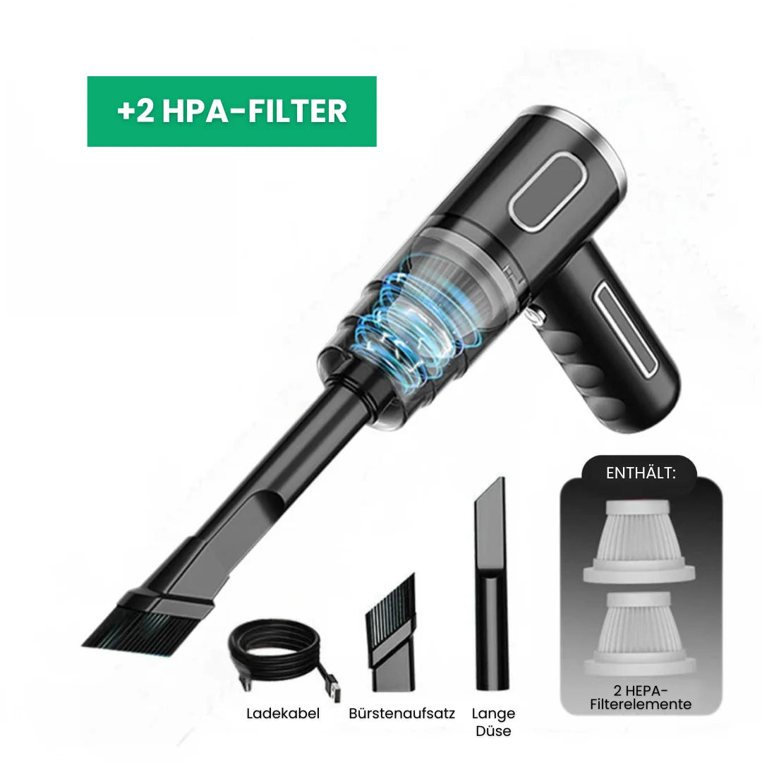 Vortex Pro® – Kabelloser Autostaubsauger
