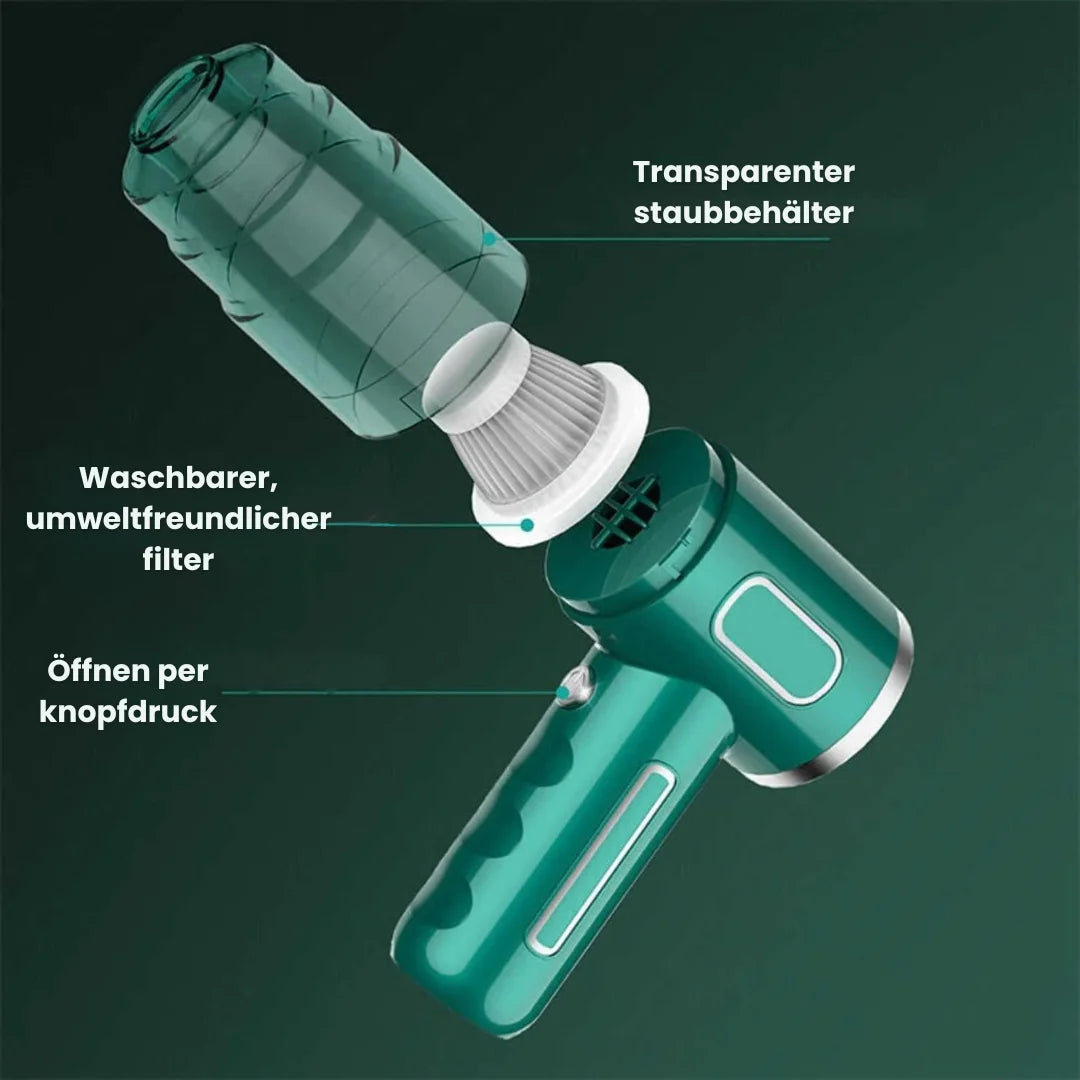 Vortex Pro® – Kabelloser Autostaubsauger