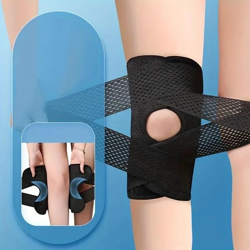 BareForm™ – Kniebandage mit offener Patella und V-förmigen Kreuzbändern