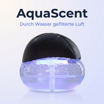 AquaScent™ – Wasserbasierter Luftreiniger mit LED