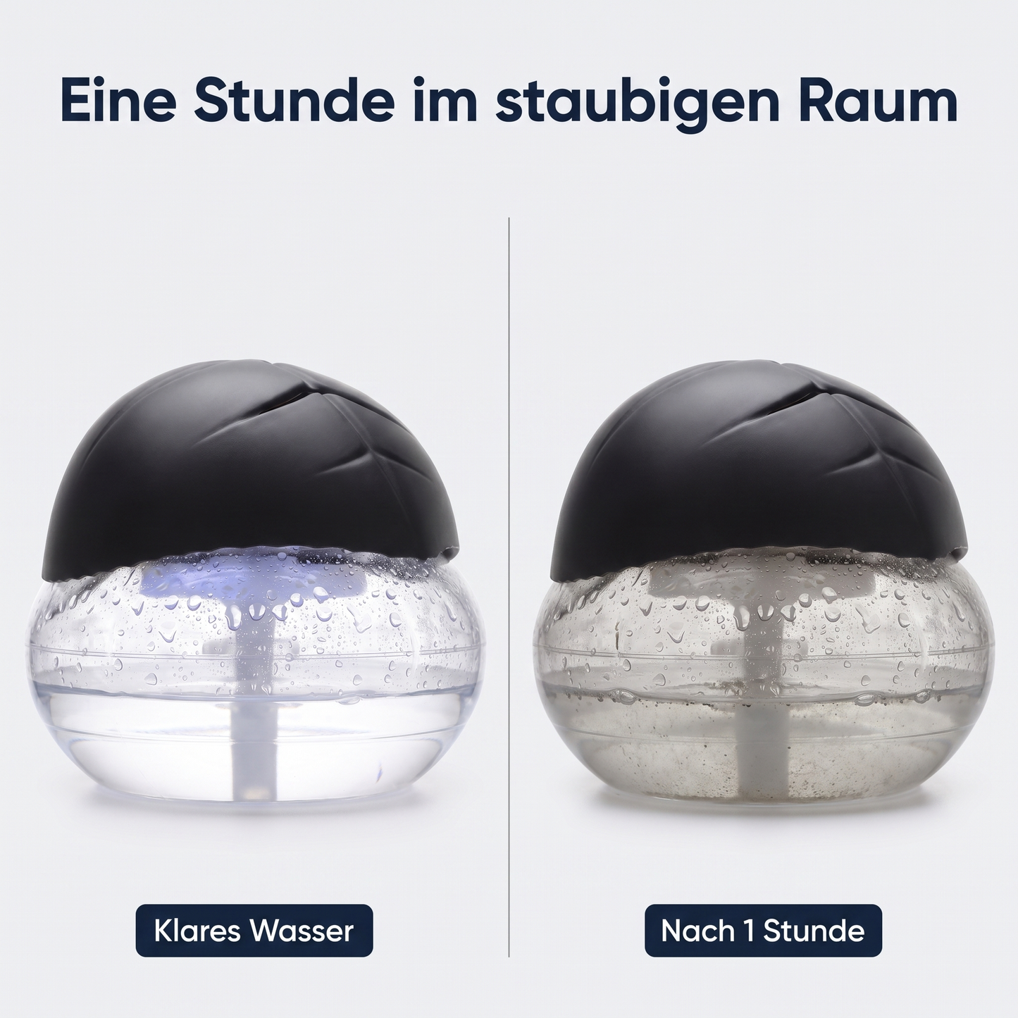 AquaScent™ – Wasserbasierter Luftreiniger mit LED