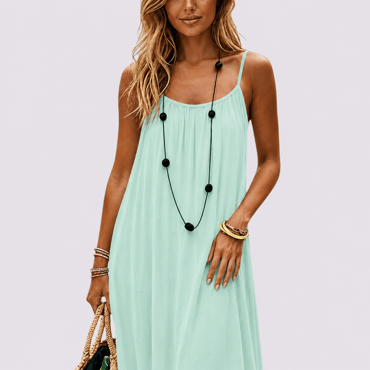Nuance – Kleid mit offenem Rücken