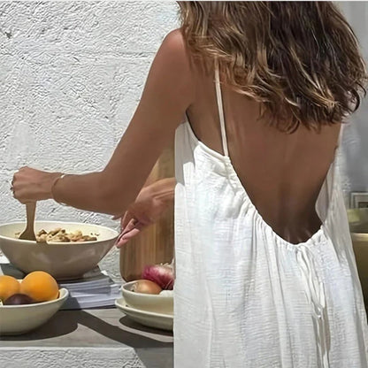 Nuance – Kleid mit offenem Rücken