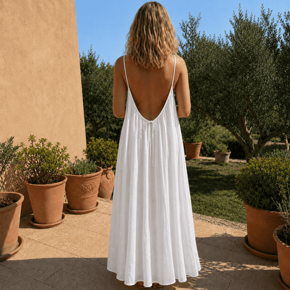 Nuance – Kleid mit offenem Rücken