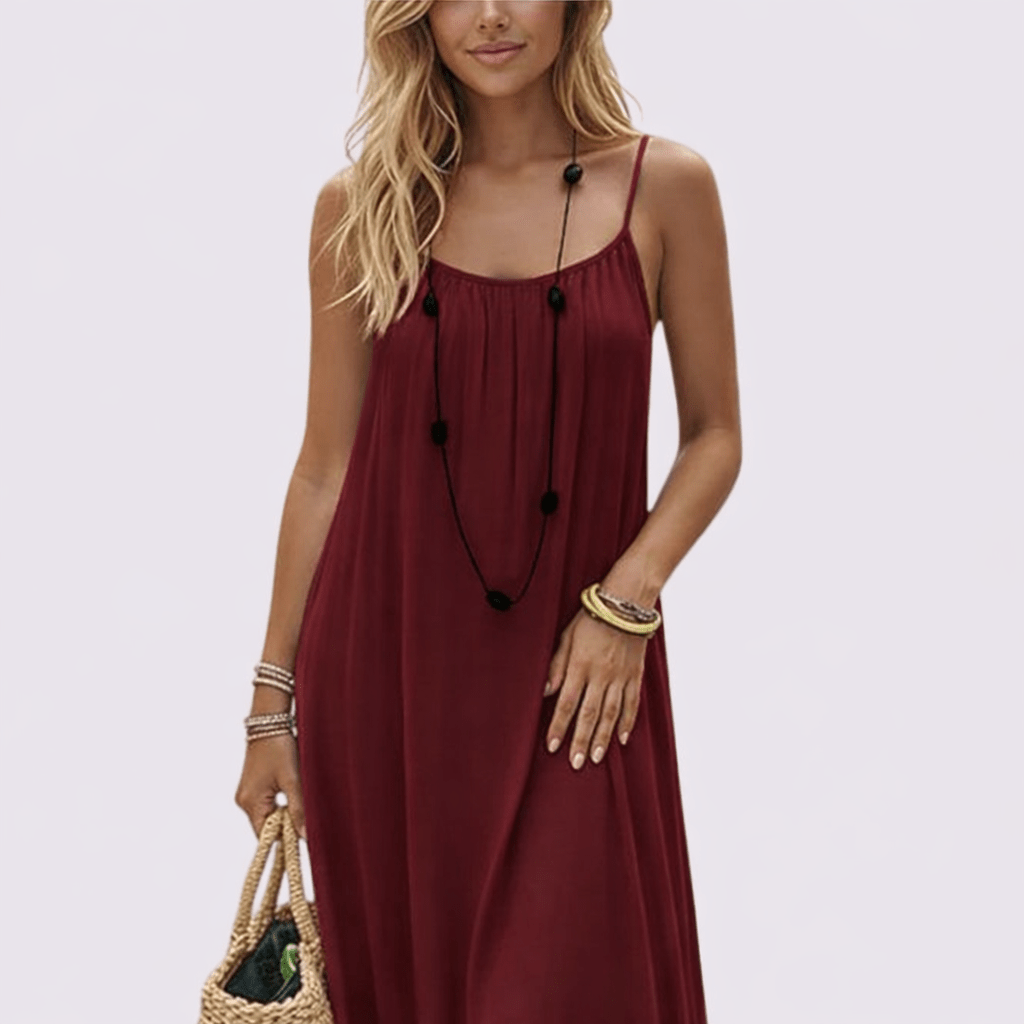 Nuance – Kleid mit offenem Rücken