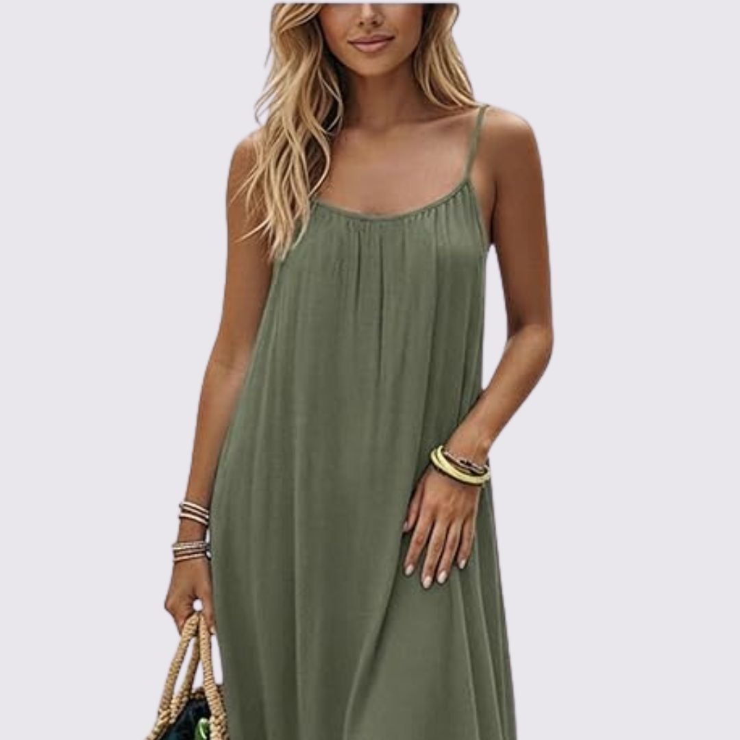 Nuance – Kleid mit offenem Rücken