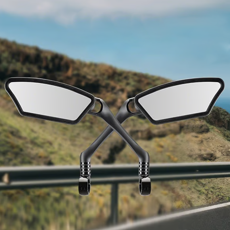 BikeMirror™ – Weitwinkel-Rückspiegel mit vibrationsarmer Halterung