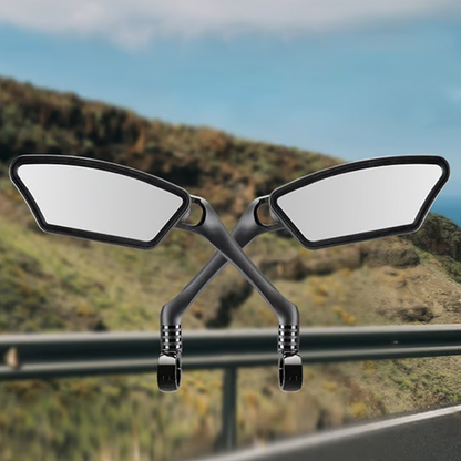 BikeMirror™ – Weitwinkel-Rückspiegel mit vibrationsarmer Halterung