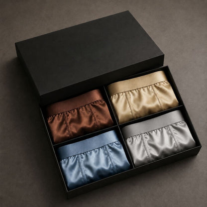 SilkFit™ – Premium Boxershorts aus Seide